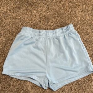 SHEIN Light Blue Athletic Shorts